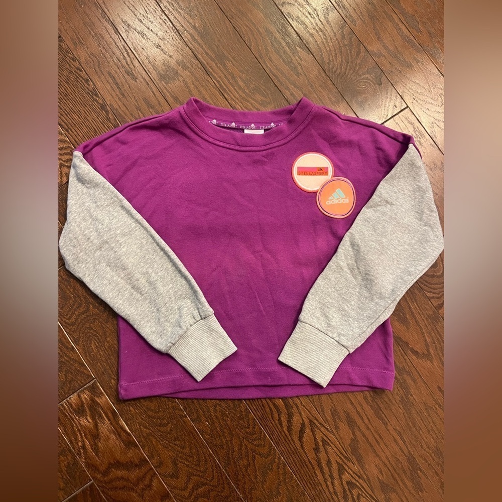 adidas by stella mccartney Womens Spacer Crew Sweatshirt - Picture 4 of 8